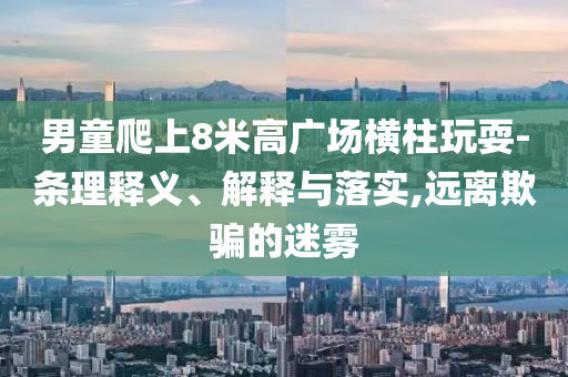 男童爬上8米高廣場橫柱玩耍-條理釋義、解釋與落實,遠離欺騙的迷霧