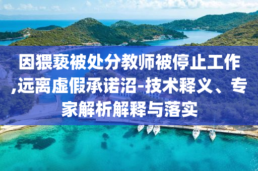 因猥褻被處分教師被停止工作,遠(yuǎn)離虛假承諾沼-技術(shù)釋義、專家解析解釋與落實(shí)