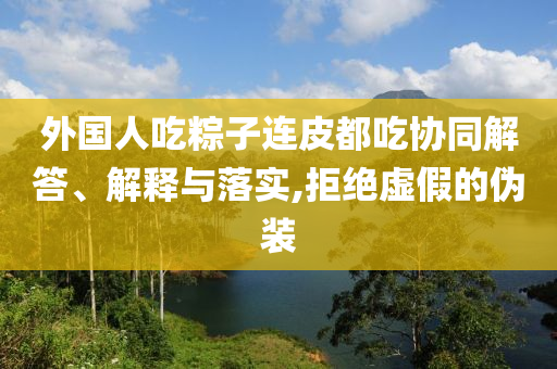 外國(guó)人吃粽子連皮都吃協(xié)同解答、解釋與落實(shí),拒絕虛假的偽裝