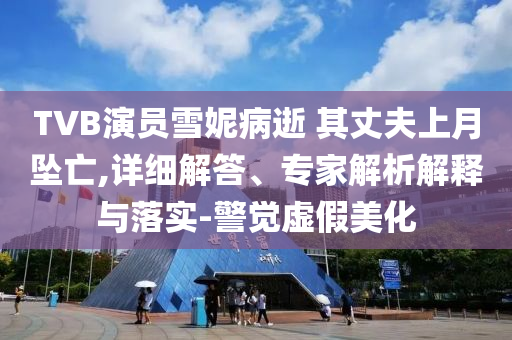 TVB演員雪妮病逝 其丈夫上月墜亡,詳細解答、專家解析解釋與落實-警覺虛假美化